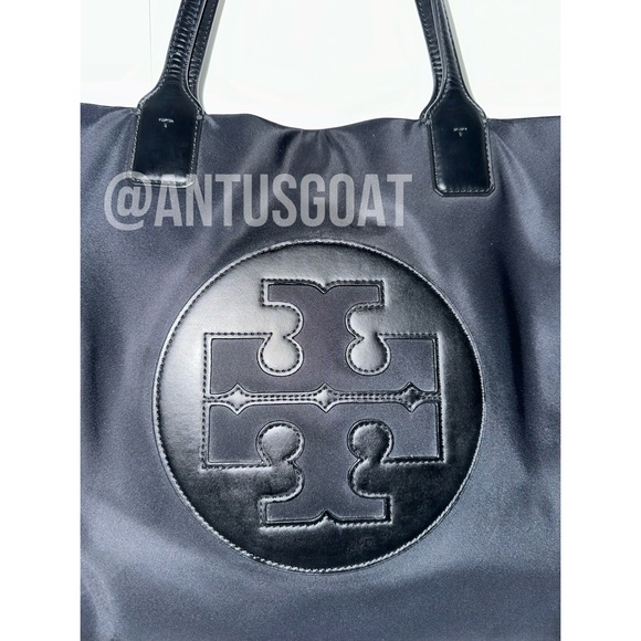 TORY BURCH ELLA TOTE BLACK - Picture 4 of 11
